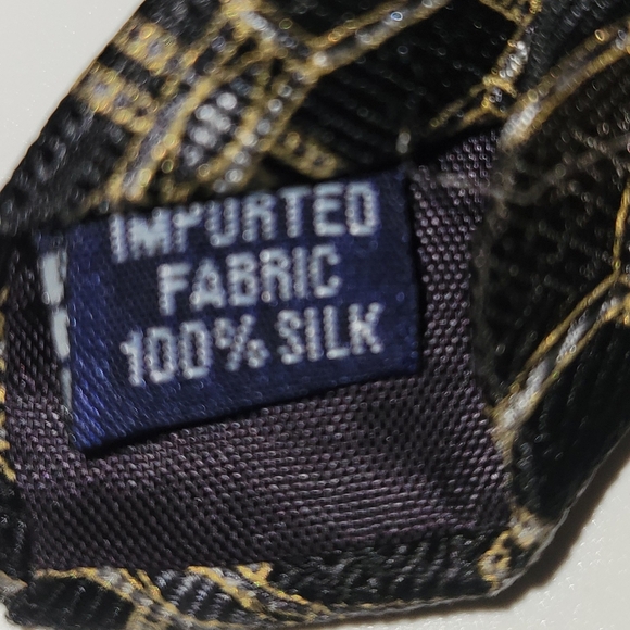 Alexander Lloyd Silk Tie USA #EM - Picture 4 of 6